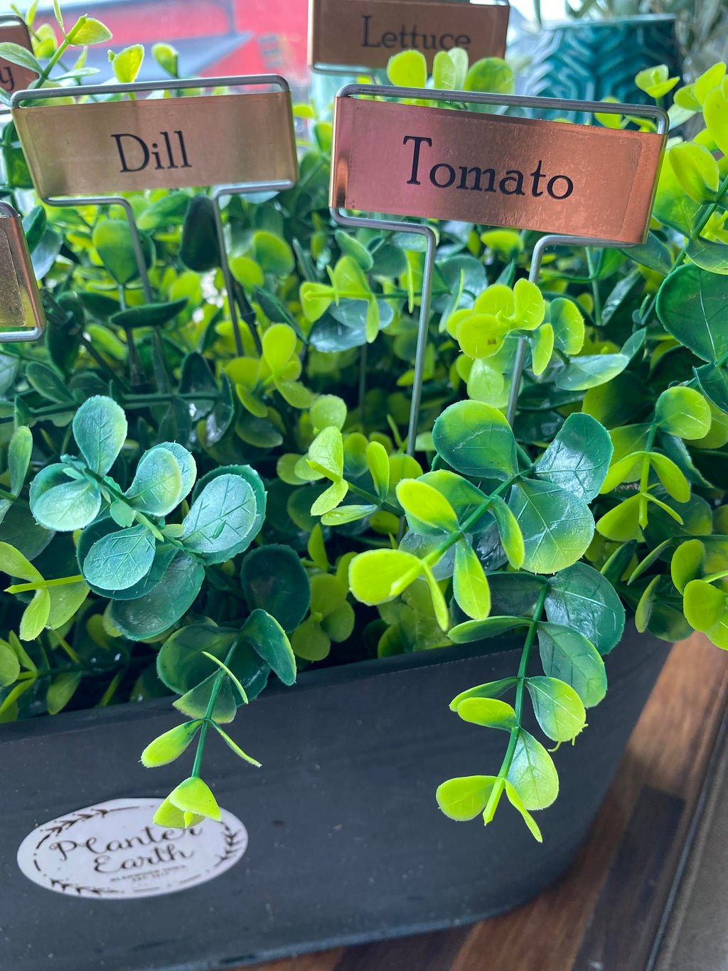 Bulk Copper Plant Markers for Gardens & Potted Plants