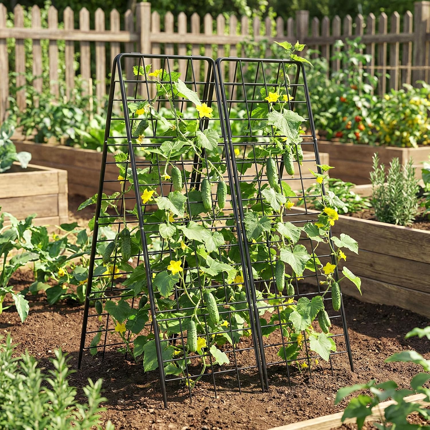 Thickened A Frame Garden Trellis 2 pack