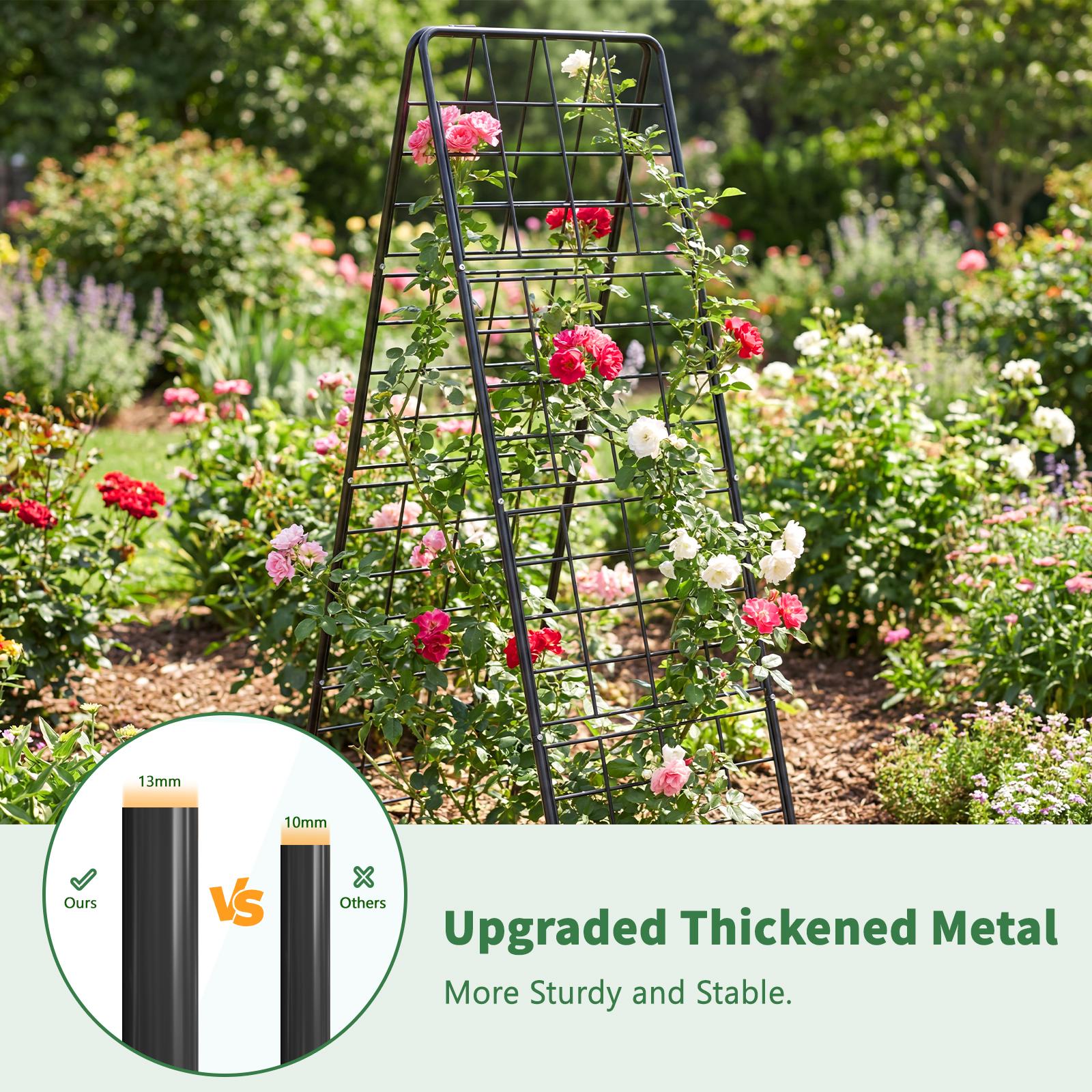 Thickened A Frame Garden Trellis 2 pack