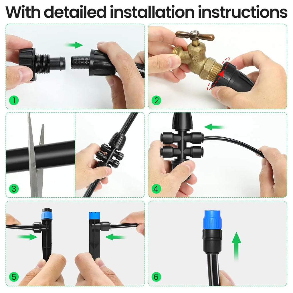 Quick Connector Automatic Drip Irrigation System