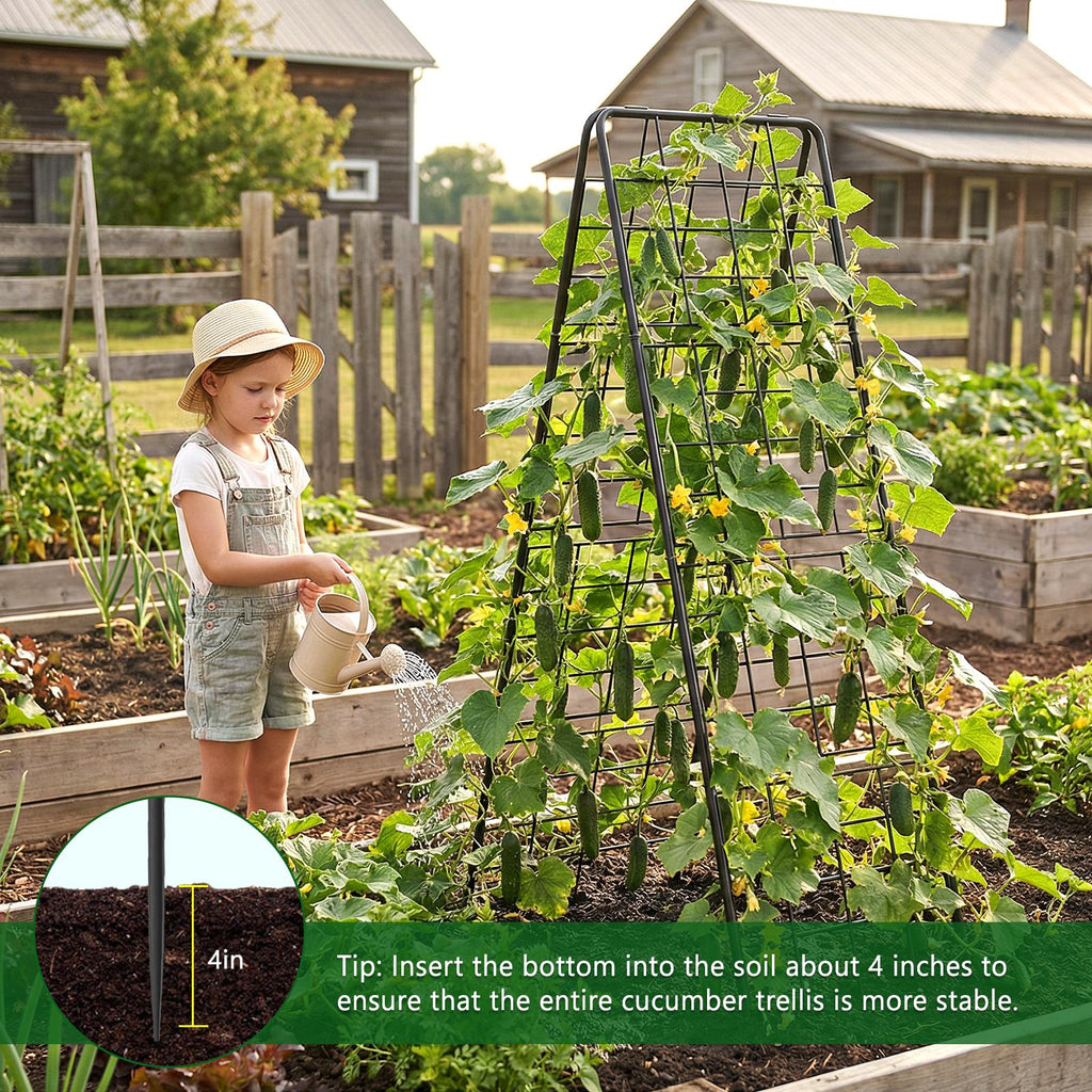Thickened A Frame Garden Trellis 2 pack