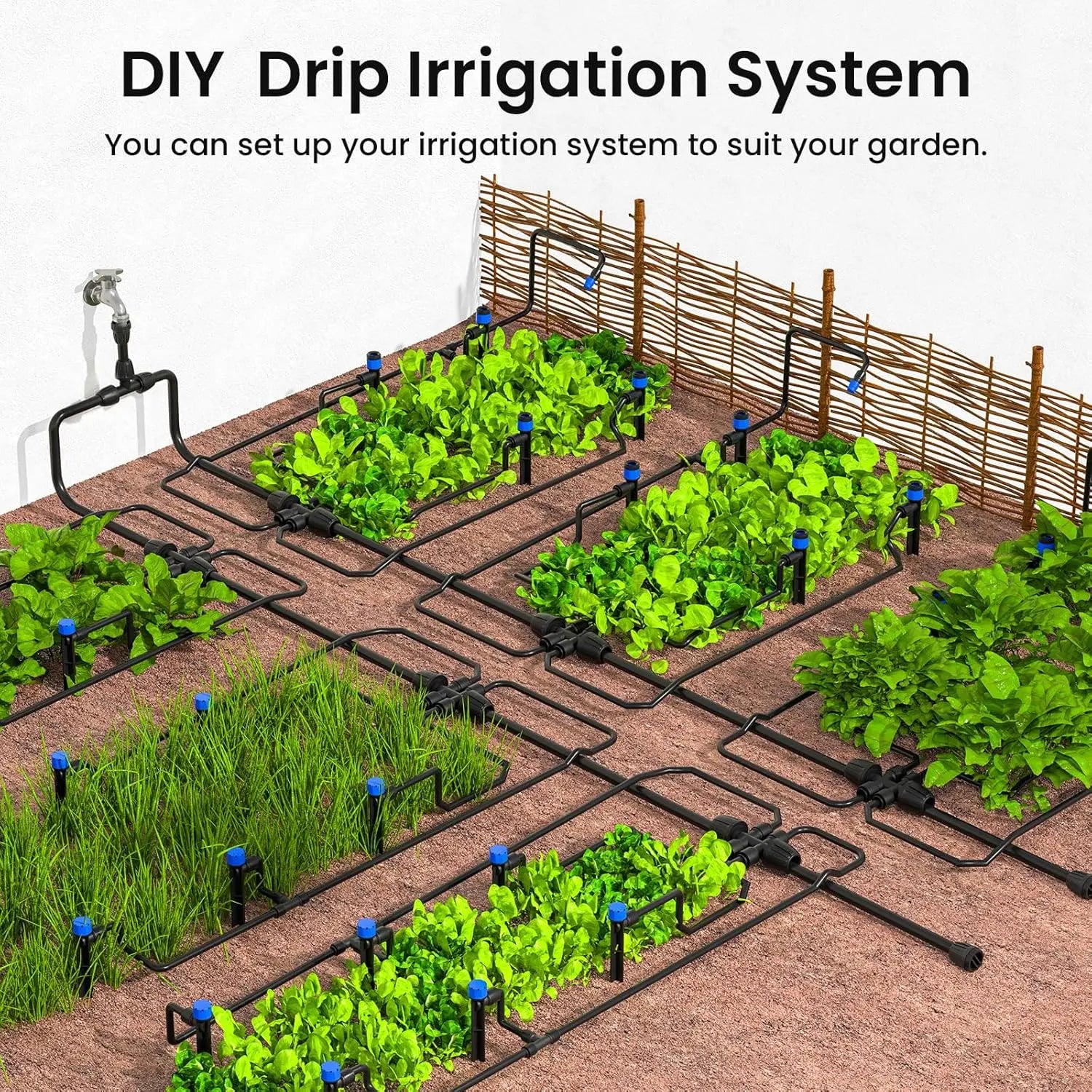 Quick Connector Automatic Drip Irrigation System