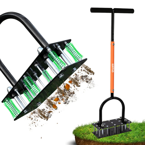 Lawn Aerator-Automatic Dirt and Leaf Clean Design