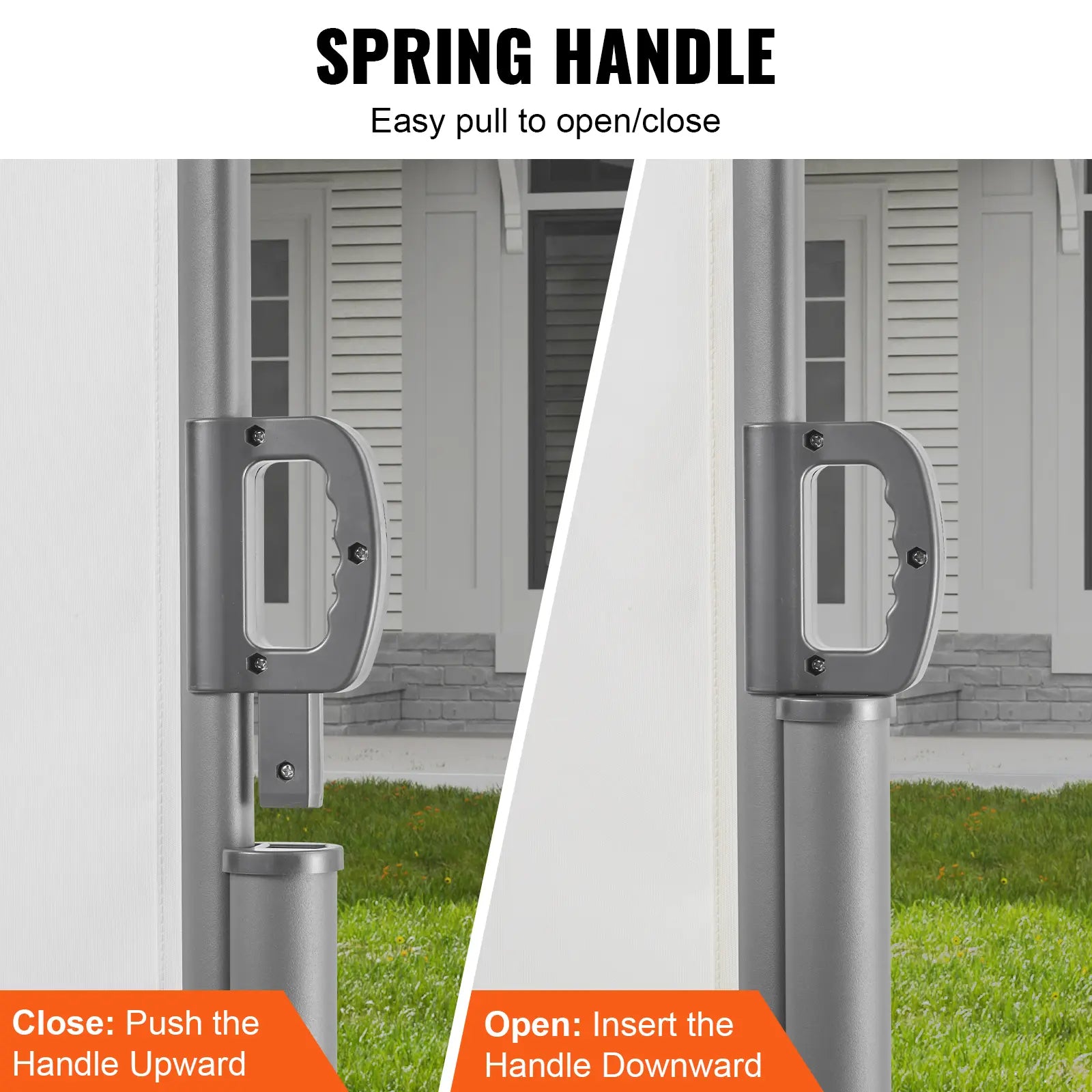 Retractable Aluminum Outdoor Privacy Screen